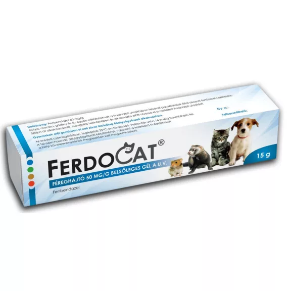 FerdoCat féreghajtó belsőleges gél 15 g FerdoCat féreghajtó belsőleges gél 15 g