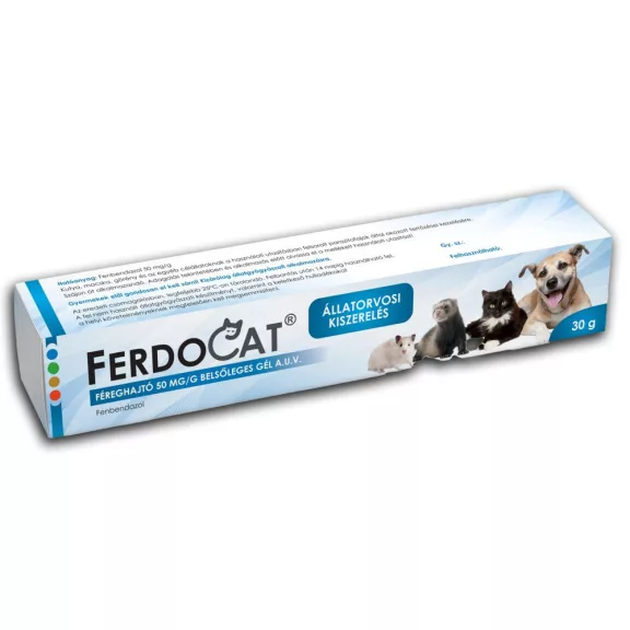 FerdoCat féreghajtó belsőleges gél 30 g FerdoCat féreghajtó belsőleges gél 30 g