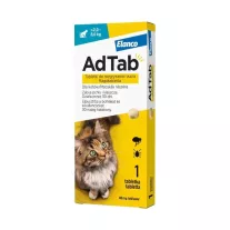 AdTab rágótabletta macskáknak 2-8 kg 48 mg 1 db