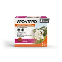 Frontpro 11 mg rágótabletta kutyáknak 2-4 kg 3 db