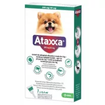 Ataxxa rácsepegtető oldat 0-4 kg kutyáknak 0,4 ml 1 db