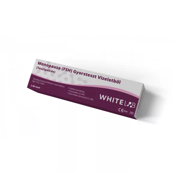 Whitelab Menopauza (FSH) Gyorsteszt Vizeletből 2 db Whitelab Menopauza (FSH) Gyorsteszt Vizeletből 2 db
