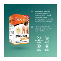 BioCo KALCI-citrát+D3-vitamin MEGAPACK filmtabletta 90 db