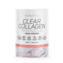 BiotechUSA Clear Collagen Rózsa-Gránátalma 350 g