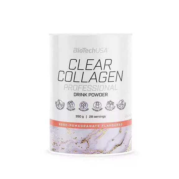 BiotechUSA Clear Collagen Rózsa-Gránátalma 350 g BiotechUSA Clear Collagen Rózsa-Gránátalma 350 g