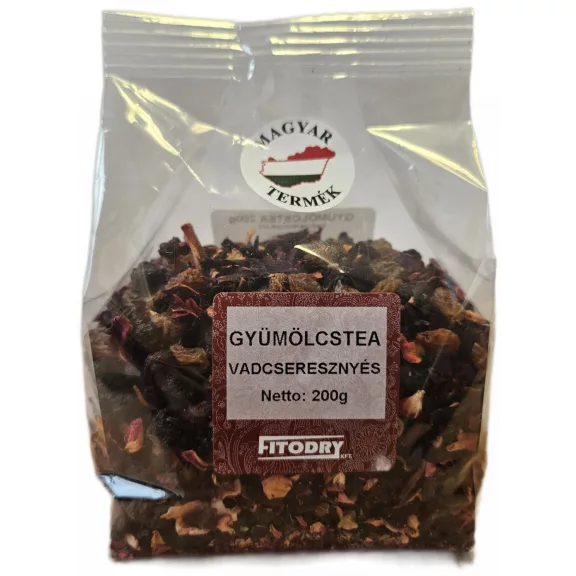 Fitodry Gyümölcstea vadcseresznye ízű 200 g Fitodry Gyümölcstea vadcseresznye ízű 200 g