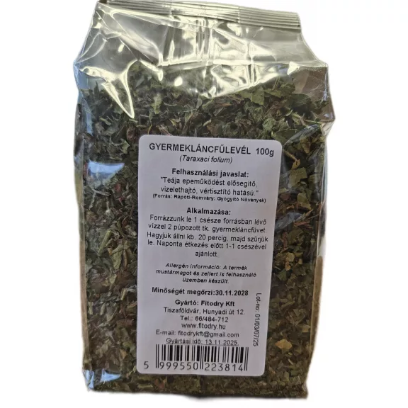 Fitodry Gyermekláncfűlevél 100 g Fitodry Gyermekláncfűlevél 100 g