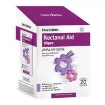   FrezyDerm Rectanal Aid wipes - végbélkörnyék ápoló nedves törlőkendő 20 db