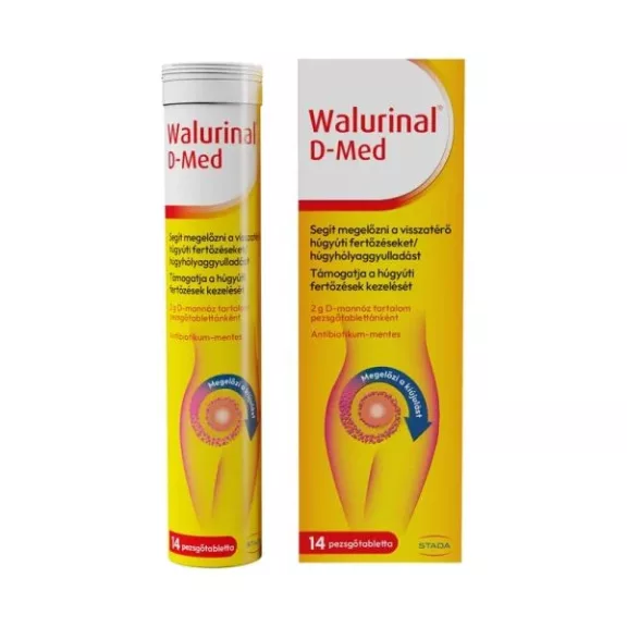 Walurinal D-Med pezsgőtabletta 14 db Walurinal D-Med pezsgőtabletta 14 db