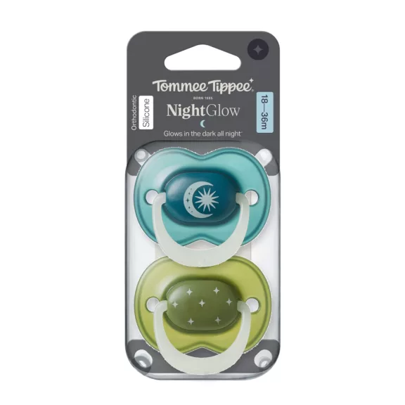 Tommee Tippee NightGlow cumi 18-36 hó 2 db Tommee Tippee NightGlow cumi 18-36 hó 2 db
