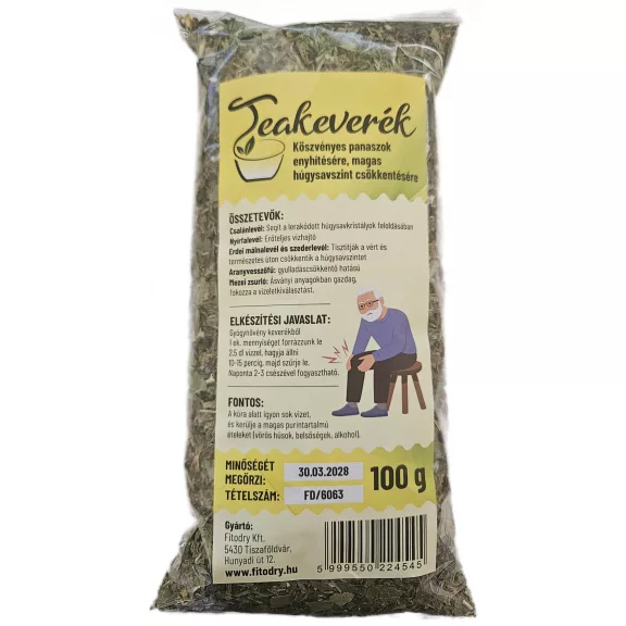 Fitodry teakeverék köszvényes panaszokra 100 g Fitodry teakeverék köszvényes panaszokra 100 g