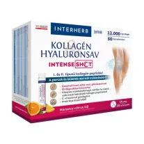   Interherb hyaluronsav intense shot narancs-citrus ízű 14 db