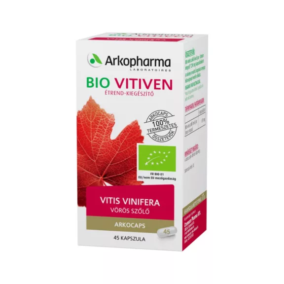 Arkopharma Bio Vitiven étrend-kiegészítő 45 db Arkopharma Bio Vitiven étrend-kiegészítő 45 db
