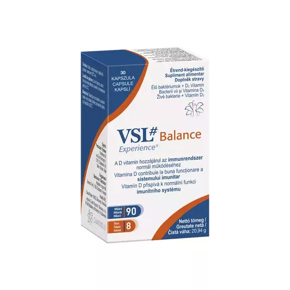 VSL#Balance étrend-kiegészítő kapszula 30 db VSL#Balance étrend-kiegészítő kapszula 30 db