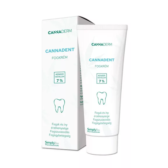 Cannaderm Cannadent Fogkrém 75 g Cannaderm Cannadent Fogkrém 75 g