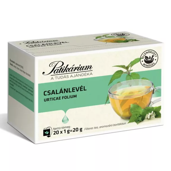 Patikárium csalánlevél 20 db x 1 g Patikárium csalánlevél 20 db x 1 g