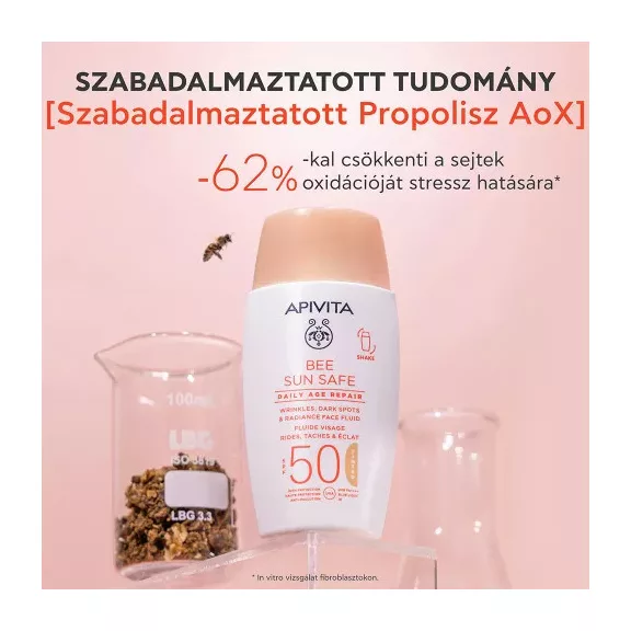 Apivita Bee Sun Safe daily age repair színezett 50 ml