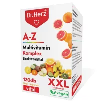 Dr. Herz A-Z multivitamin komplex bioaktív foláttal 120 db