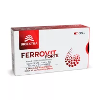 Bioextra Ferrovit Forte étrend-kiegészítő kapszula 30 db