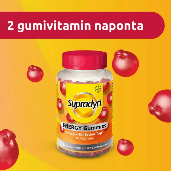 Supradyn energy gumivitamin 60 db Supradyn energy gumivitamin 60 db