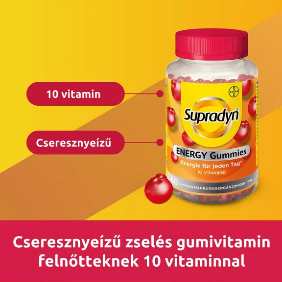 Supradyn energy gumivitamin 60 db Supradyn energy gumivitamin 60 db