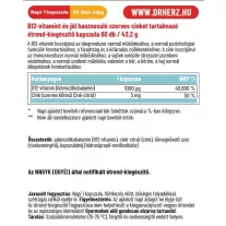 Dr. Herz B12 Pro + szerves cink 60 db