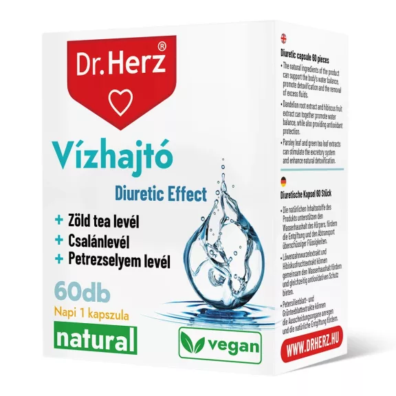 Dr. Herz Vízhajtó kapszula 60 db Dr. Herz Vízhajtó kapszula 60 db