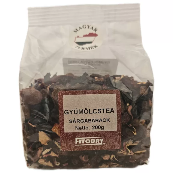 Fitodry gyümölcstea keverék sárgabarackos ízű 200 g Fitodry gyümölcstea keverék sárgabarackos ízű 200 g