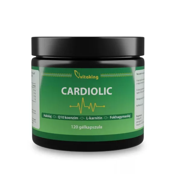 Vitaking Cardiolic 120 db gélkapszula Vitaking Cardiolic 120 db gélkapszula