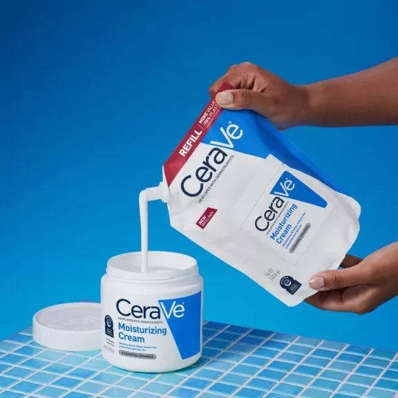 CeraVe hidratáló krém száraz és nagyon száraz bőrre utántöltő 454 g