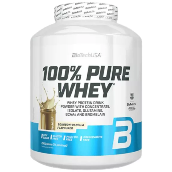 BioTechUSA 100% Pure Whey bourbon vanília 2000 g BioTechUSA 100% Pure Whey bourbon vanília 2000 g