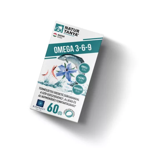 Natur Tanya Szerves Omega 3-6-9 kapszula 60 db Natur Tanya Szerves Omega 3-6-9 kapszula 60 db