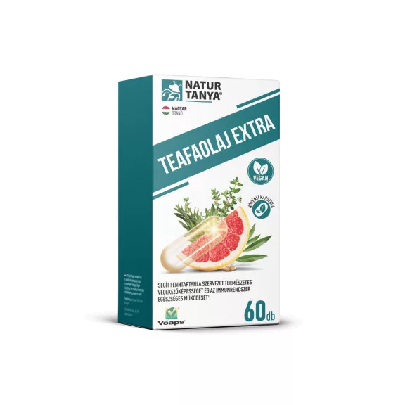 Natur Tanya Teafaolaj extra kapszula 60 db Natur Tanya Teafaolaj extra kapszula 60 db