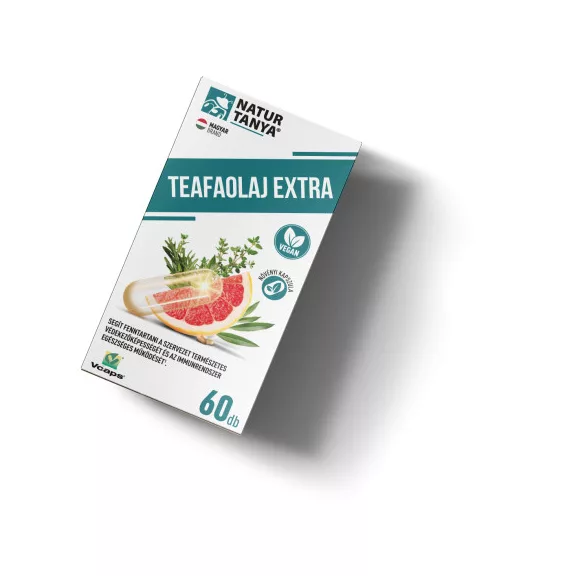 Natur Tanya Teafaolaj extra kapszula 60 db Natur Tanya Teafaolaj extra kapszula 60 db