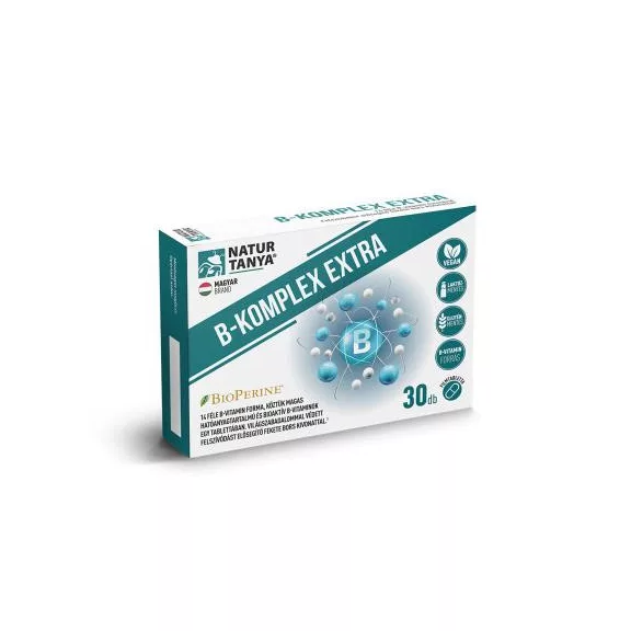 Natur Tanya B-komplex extra filmtabletta 30 db Natur Tanya B-komplex extra filmtabletta 30 db