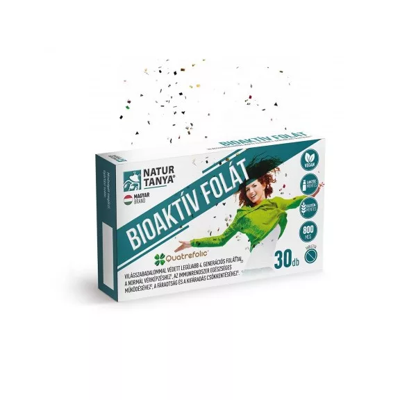 Natur Tanya Bioaktív folát tabletta 30 db Natur Tanya Bioaktív folát tabletta 30 db