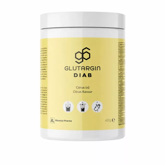Glutargin Diab citrus ízű 450 g Glutargin Diab citrus ízű 450 g