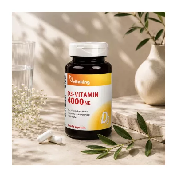 Vitaking D3-vitamin 4000NE 200 db