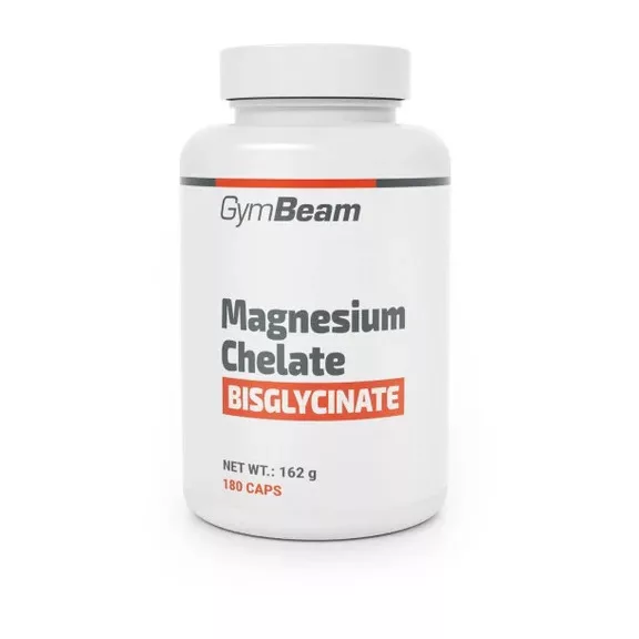 GymBeam Magnézium-kelát (biszglicinát) kapszula 180 db GymBeam Magnézium-kelát (biszglicinát) kapszula 180 db