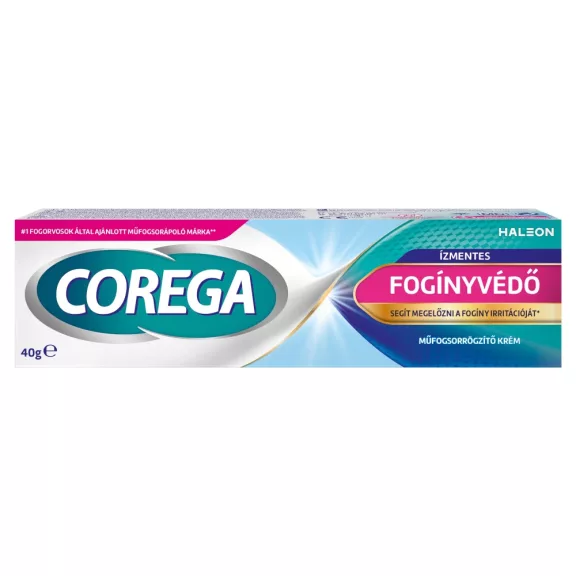 Corega fogínyvédő műfogsorrögzítő krém 40 g Corega fogínyvédő műfogsorrögzítő krém 40 g