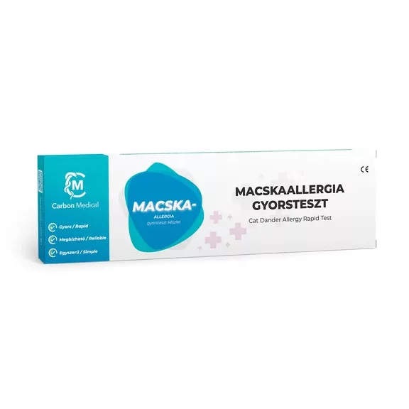 Carbon Medical Macskaallergia gyorsteszt 1 db Carbon Medical Macskaallergia gyorsteszt 1 db