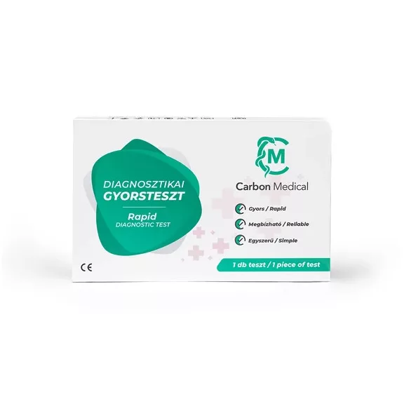 Carbon Medical Herpes Simplex Vírus 1 IgG/IgM gyorsteszt készlet Carbon Medical Herpes Simplex Vírus 1 IgG/IgM gyorsteszt készlet