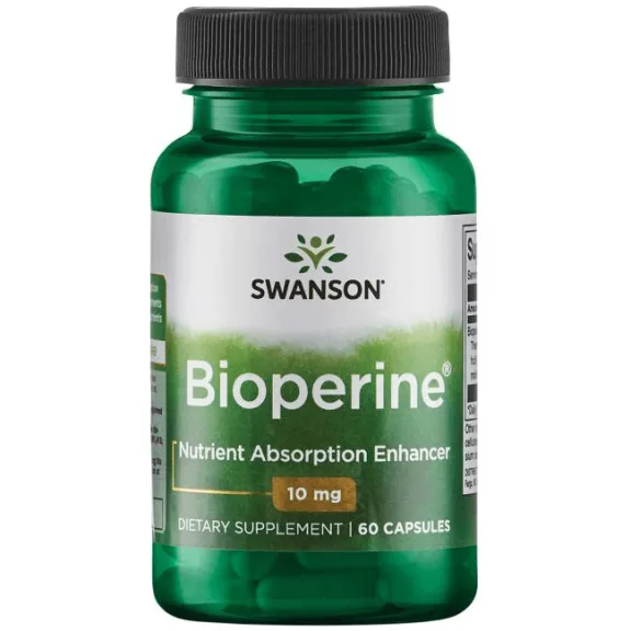 SWANSON BioPerine 10 mg 60 db SWANSON BioPerine 10 mg 60 db