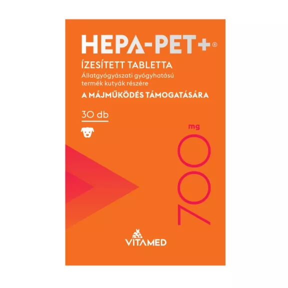 Hepa-Pet+ ízesített tabletta 700 mg 30 db Hepa-Pet+ ízesített tabletta 700 mg 30 db