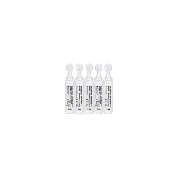 Elysium steril hipertóniás sóoldat - 7% + hialuronsav 20 x 5 ml