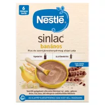   Nestlé Sinlac rizs és szentjánoskenyérmag alapú banános pép 300 g