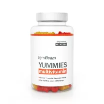   GymBeam Multivitamin Yummies gumivitamin narancs citrom és cseresznye ízben 60 db