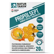   Natur Tanya Propolsept homoktövises-narancsos szopogató tabletta 20 db