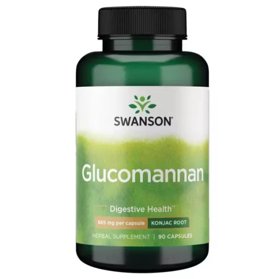 SWANSON Glükomannán 665 mg kapszula 90 db SWANSON Glükomannán 665 mg kapszula 90 db