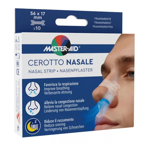 Master-Aid Cerotto Nasale orrtapasz 10 db Master-Aid Cerotto Nasale orrtapasz 10 db